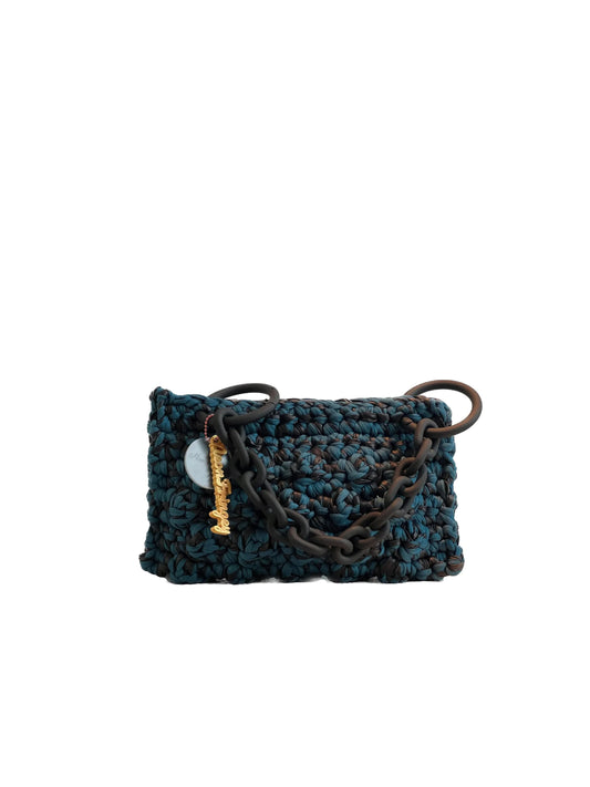 BLUE +BLACK BUBBLE BAG