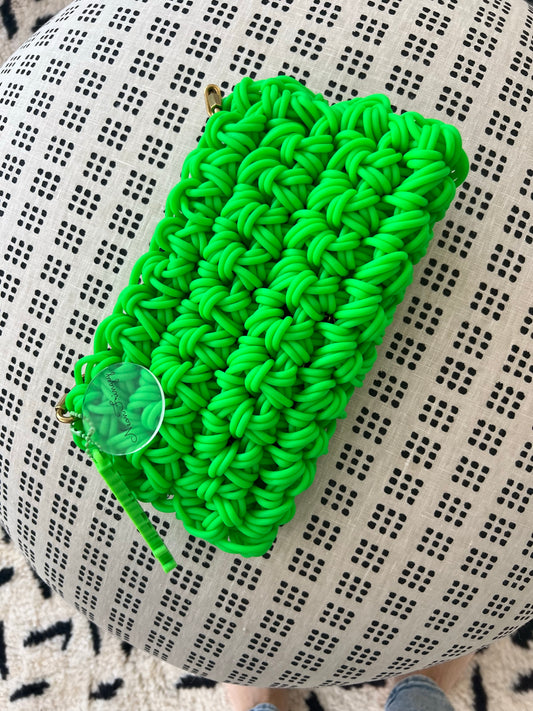 Green Tube Bag