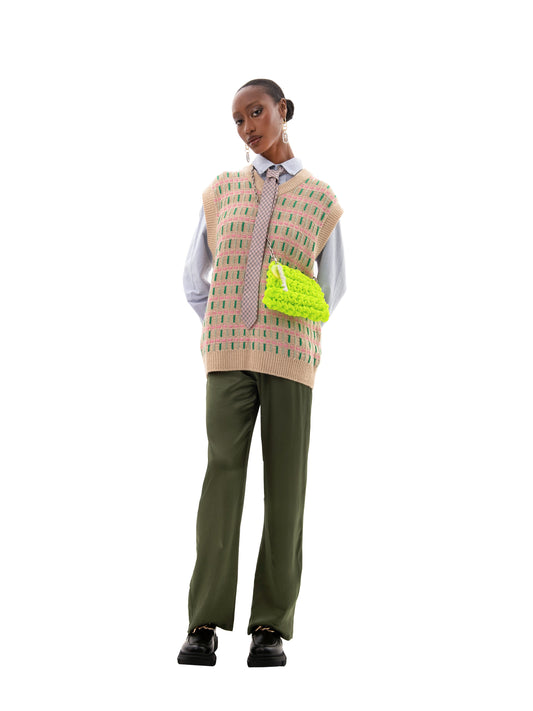 Green Tube Bag