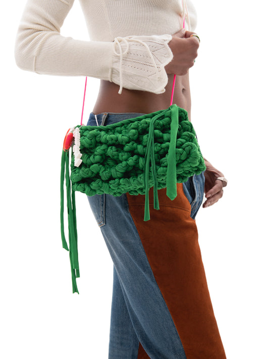 Kelly Green Squiggle Back