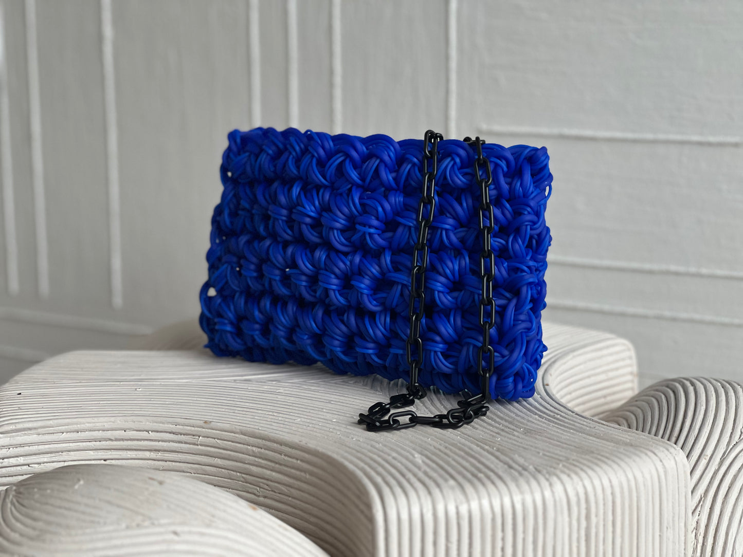 BLUE TUBE BAG