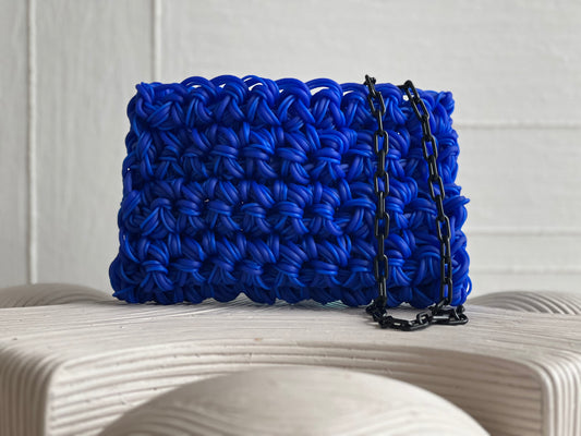 BLUE TUBE BAG
