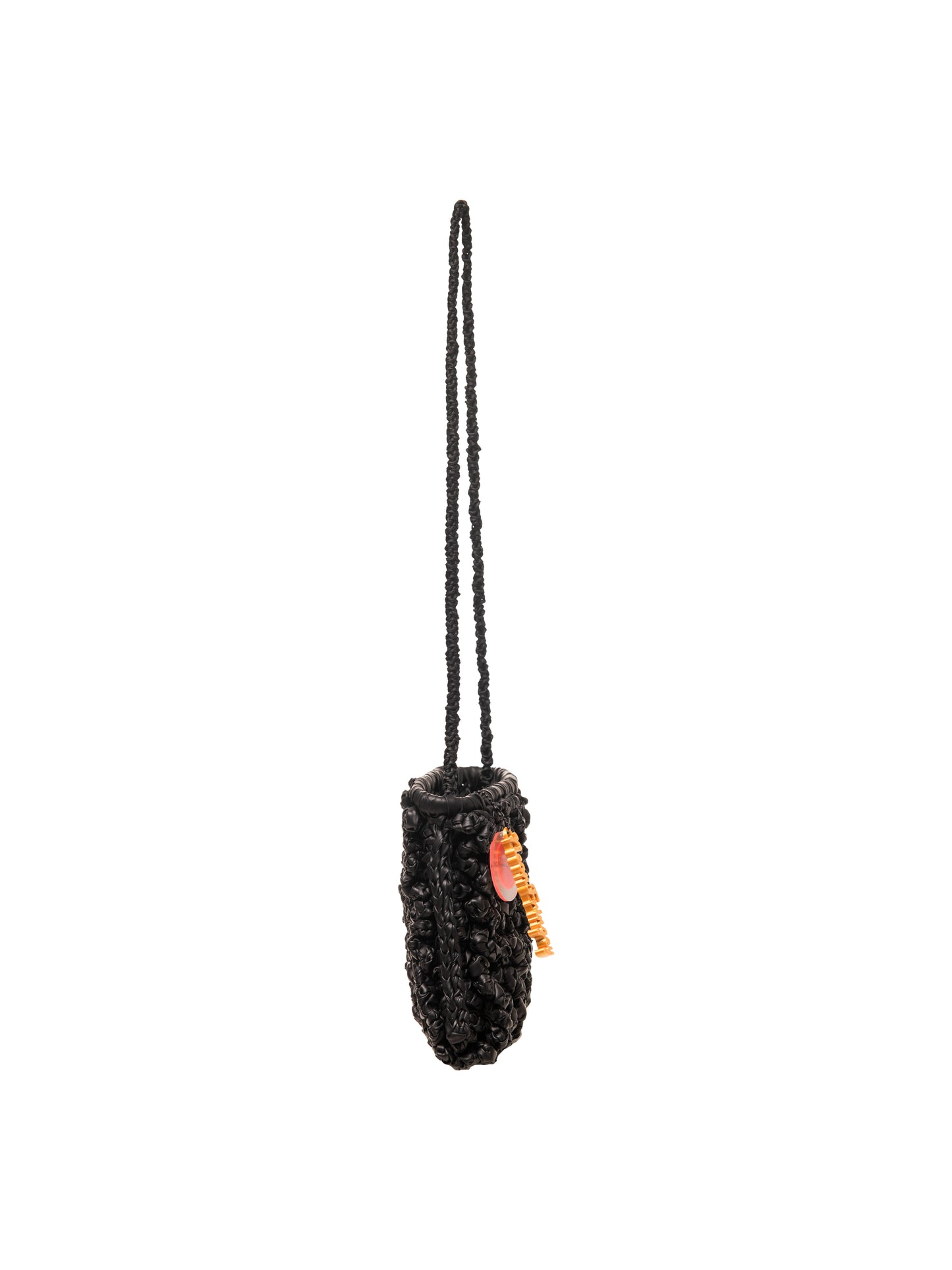 BLACK SQUIGGLE BAG