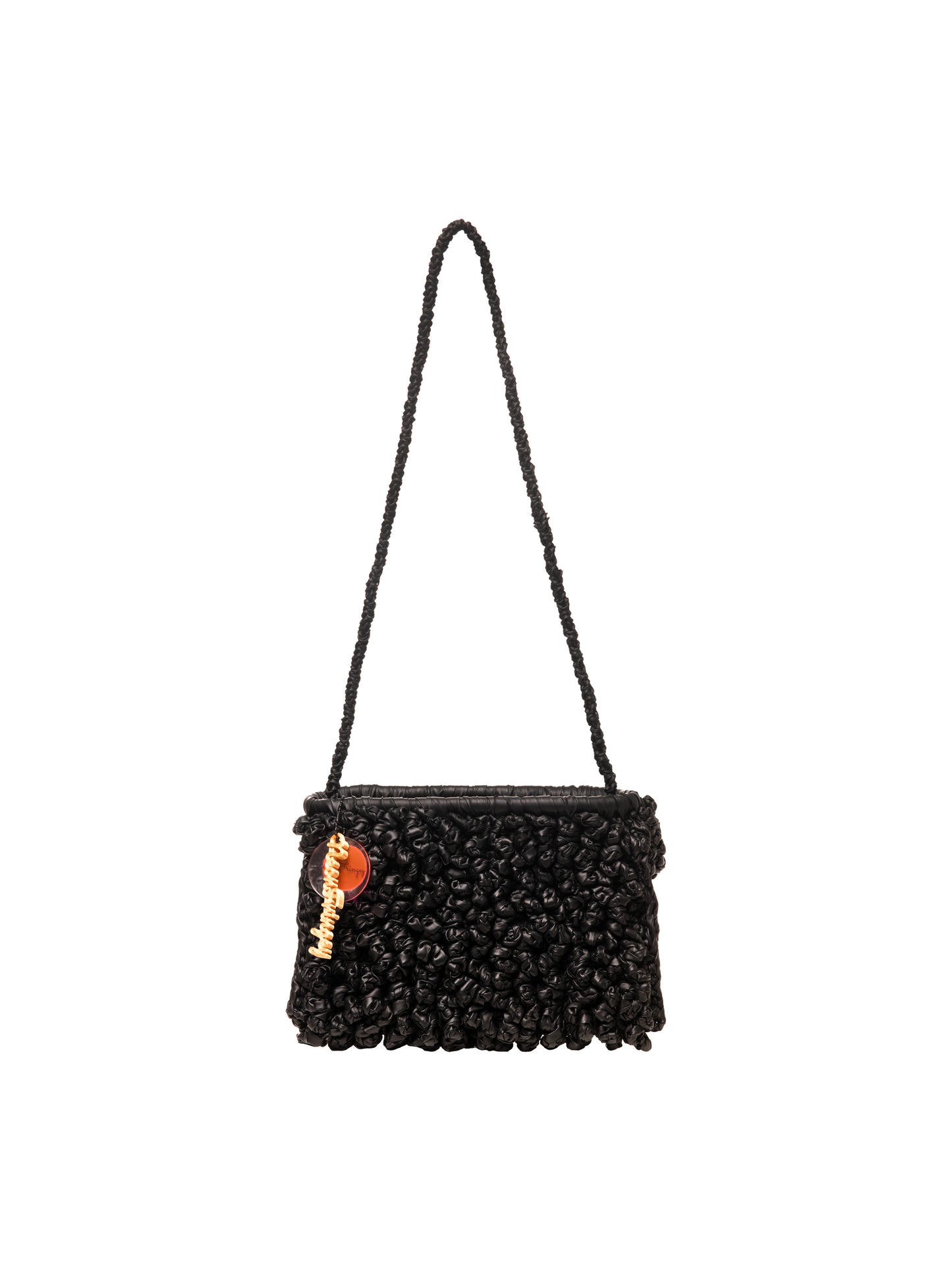 BLACK SQUIGGLE BAG