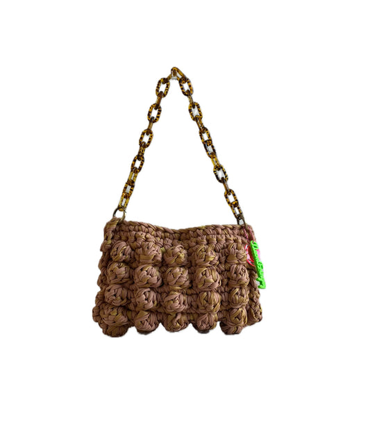 Tan Bubble Bag