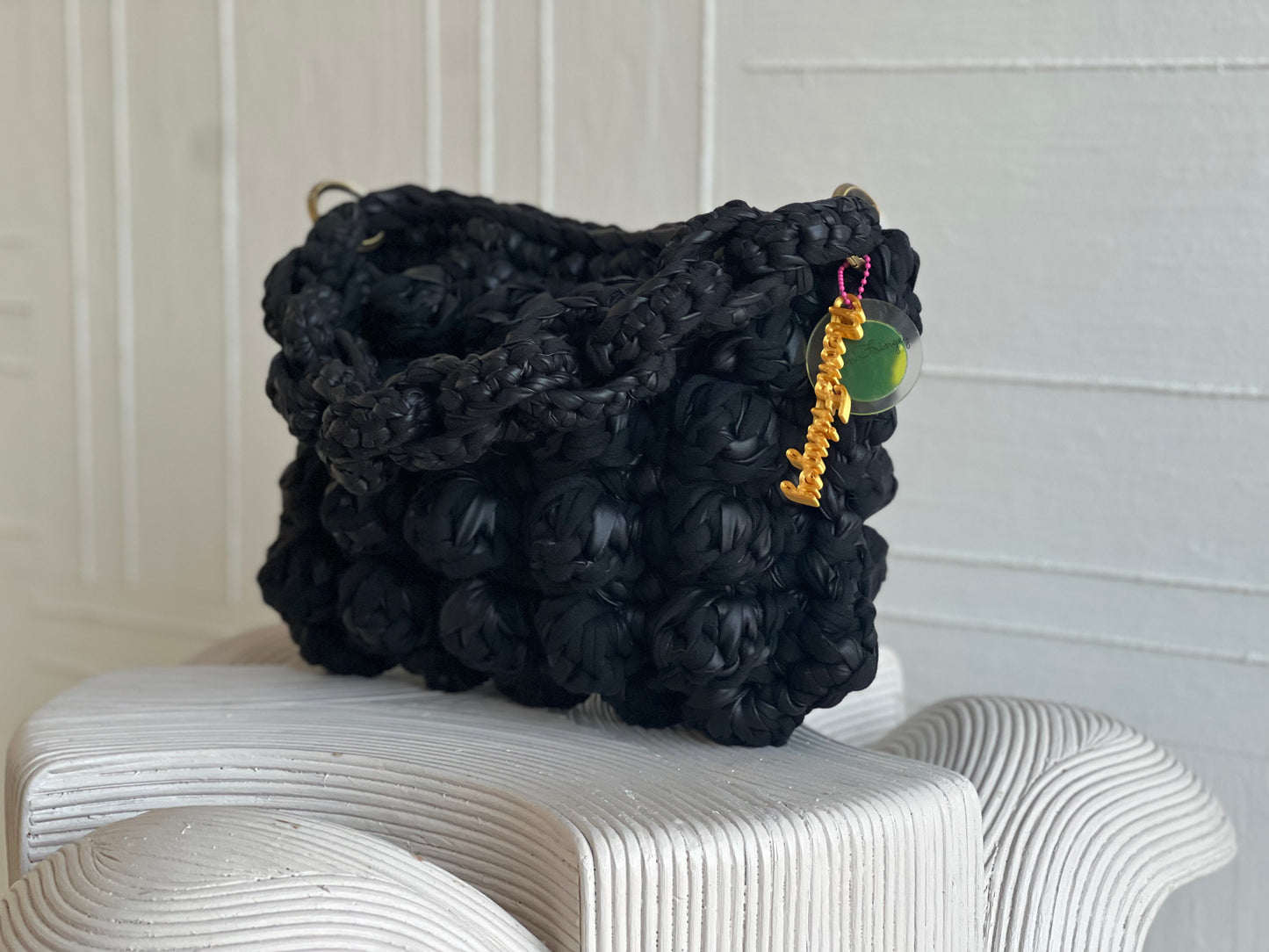 Black Bubble Bag