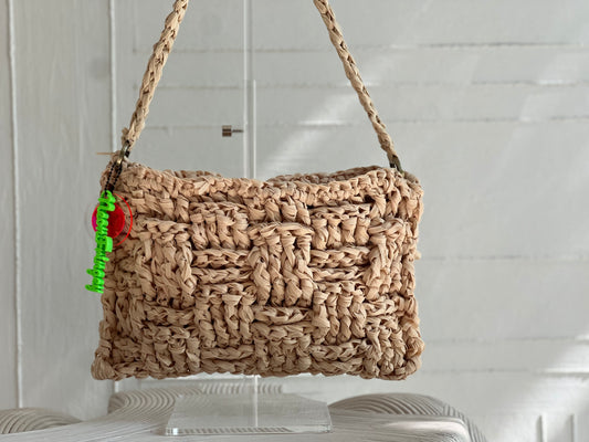 Raffia Shoulder Bag