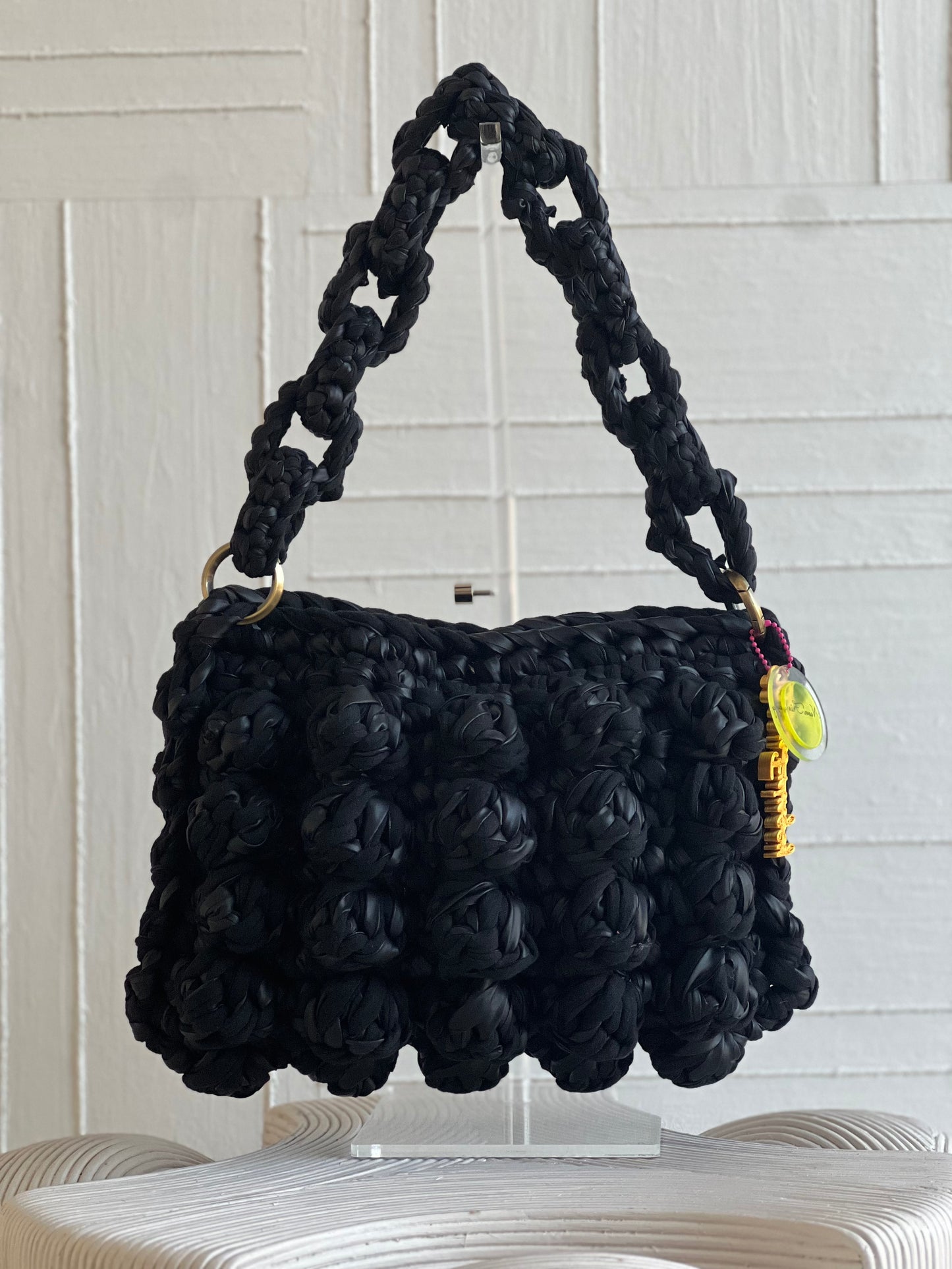 Black Bubble Bag