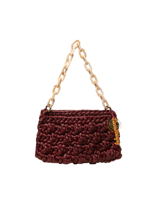 Burgundy Bubble Bag